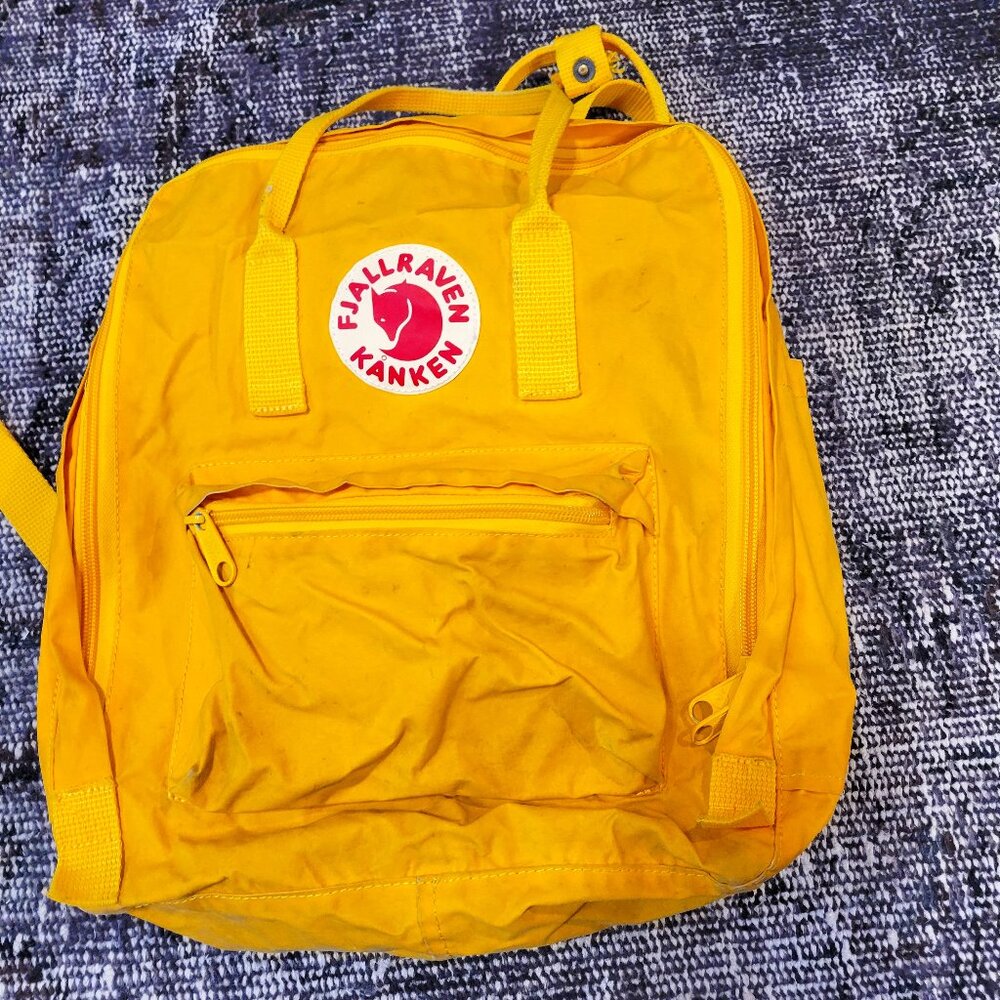 Kånken Fjallraven backpack bag13" ochre